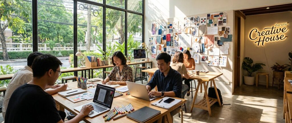 Service business growth consulting in thailand Creative Design Industry