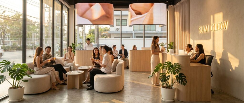 Service business growth consulting in thailand beauty clinic and health